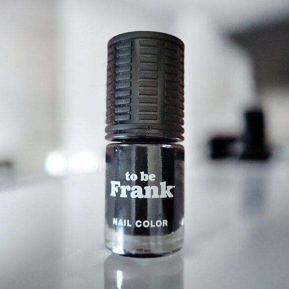 To Be Frank Other - 🖤To Be Frank “Black Like My Soul” Vegan Cruelty-Free Nail Color 15 ml